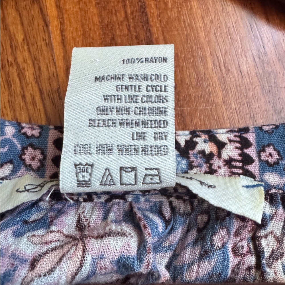 American Rag Multicolor Patterned Top - Picture 3 of 4